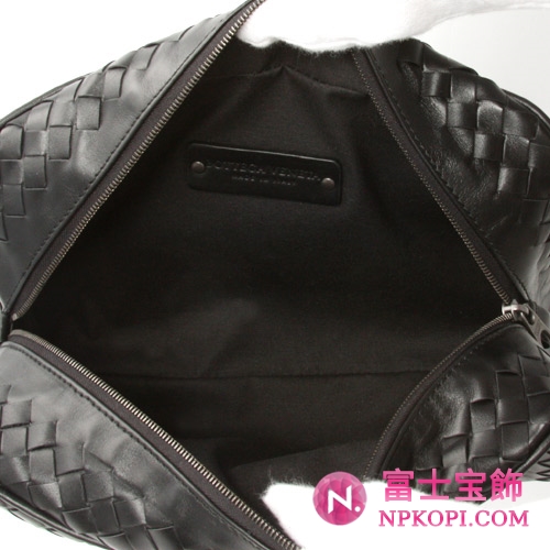 Bottega Veneta/ボッテガ・ヴェネタ カーフレザー セカンドバッグ ブラック 174361V46511000